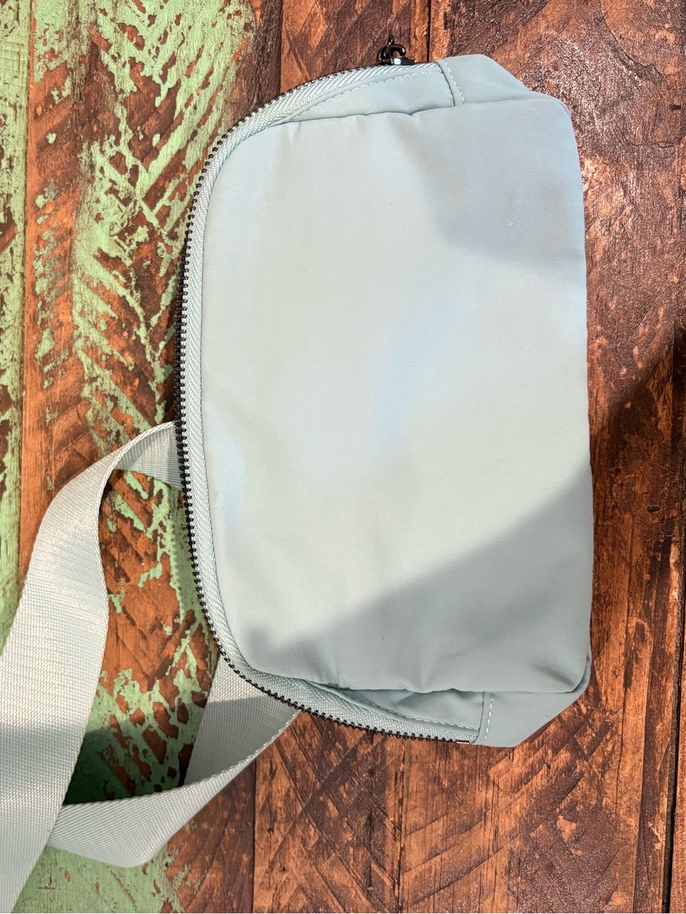 Men's Crossbody Sling Bag in Light Blue